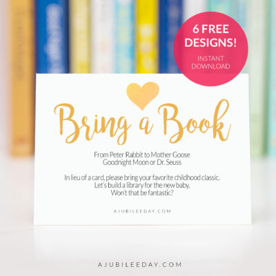Bring Book Request Card (6 Designs!) - A Jubilee Day